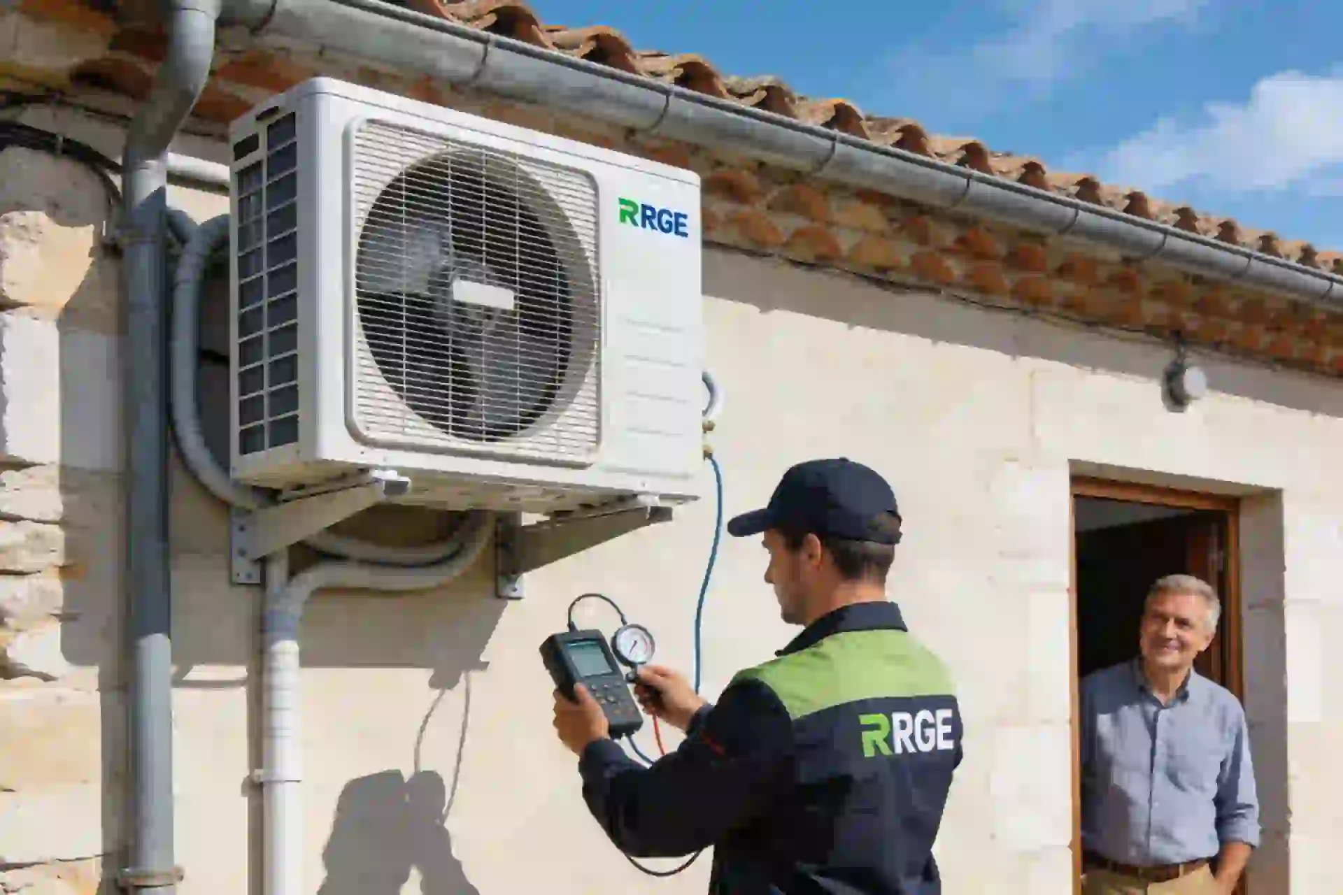 Installation climatisation réversible à Marsac-sur-l'Isle
